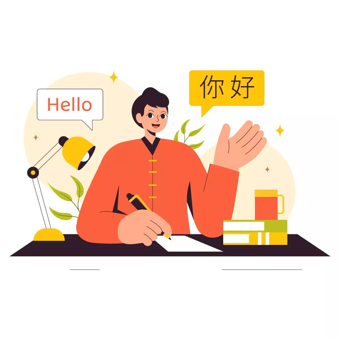 Người học sử dụng kinh nghiệm tiếng Trung để tiếp cận ngôn ngữ khác